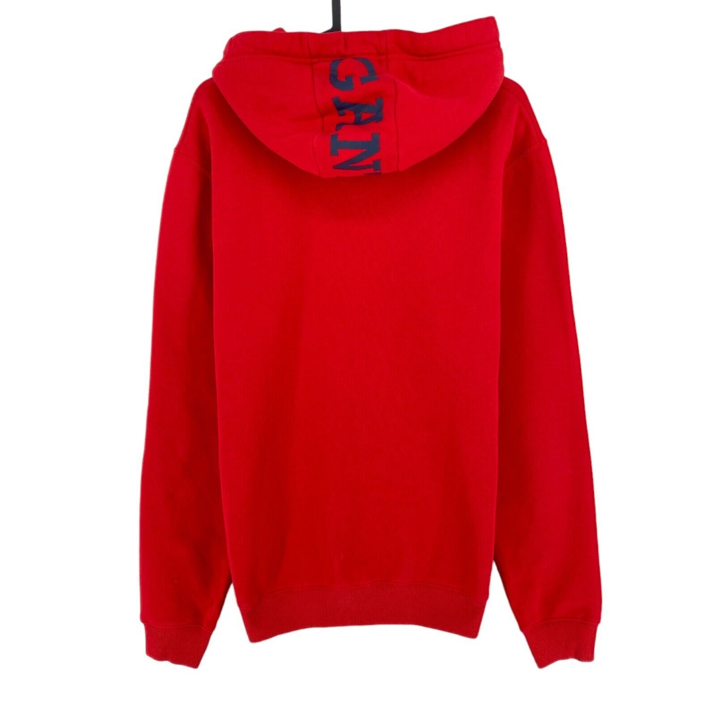 GANT Red Nautical Logo Hoodie Sweater Pullover Size M