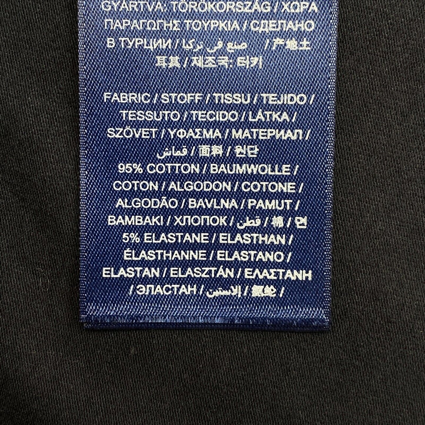 GANT T-shirt à col rond bleu marine taille XS