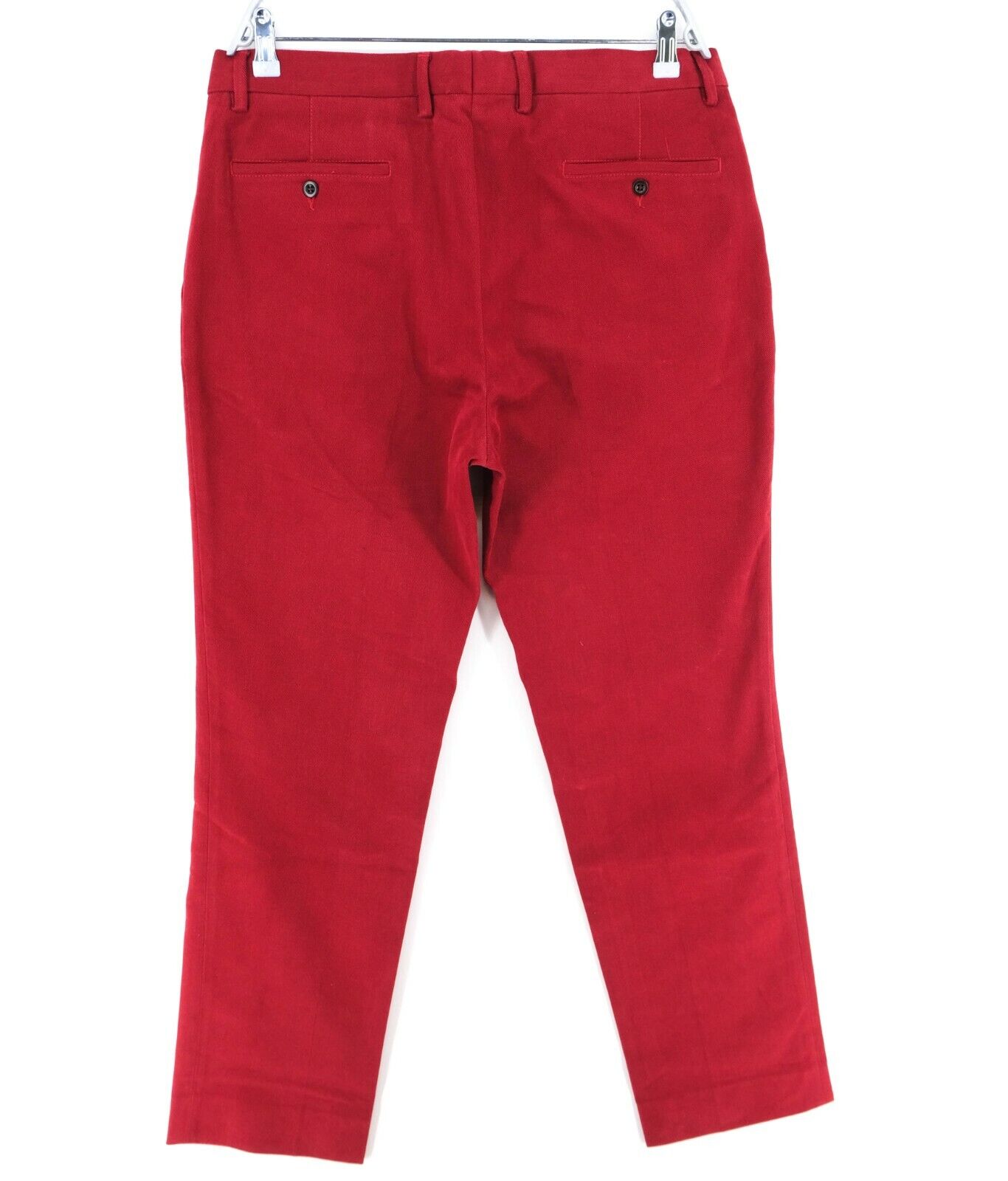 GANT Red Brushed Comfort Chino Pants Trousers Size EU 52 UK/US 42