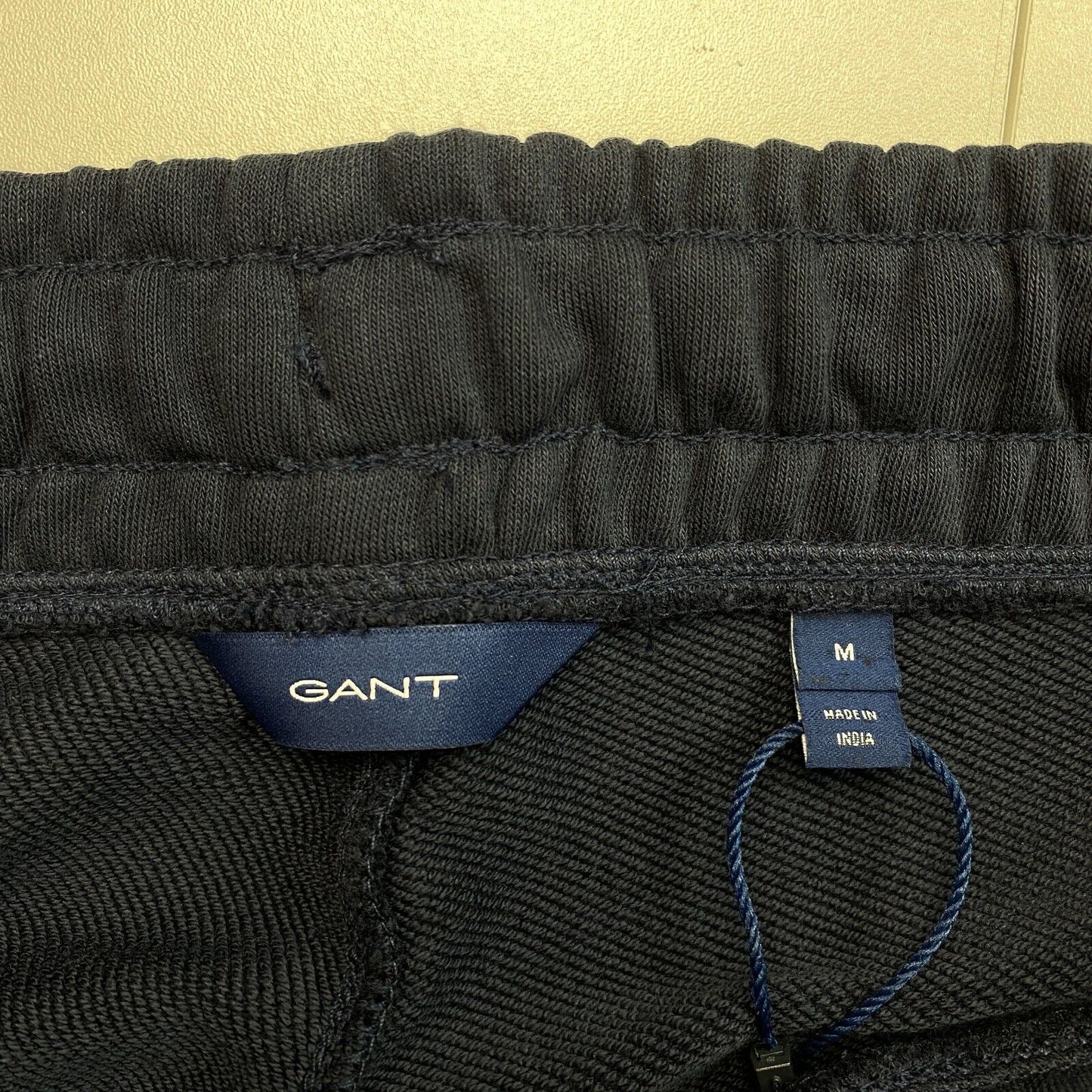 GANT Navy Blue Tonal Archive Shield Sweatpants Trousers Size M