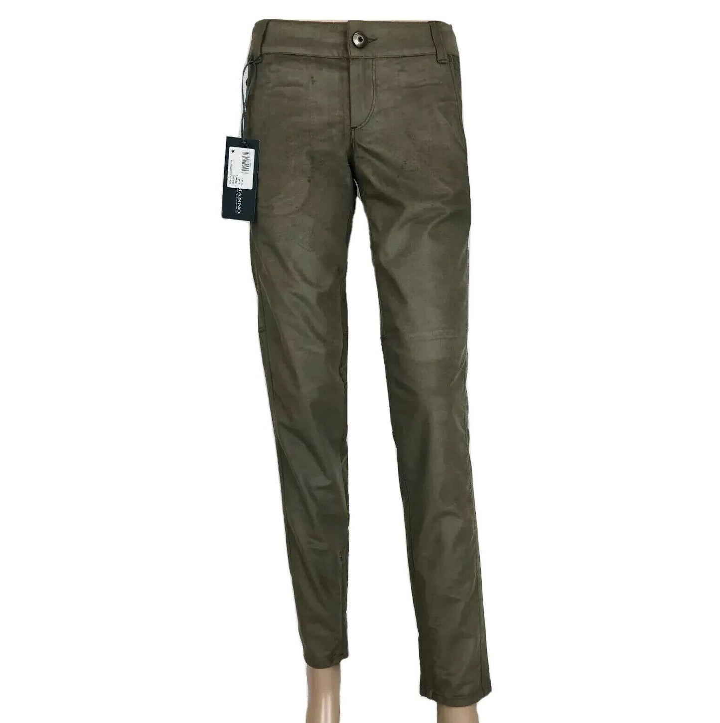 Ermanno Scervino RRP $520 Designer Slim Velour Pants Trousers IT 45 W31 UK 13