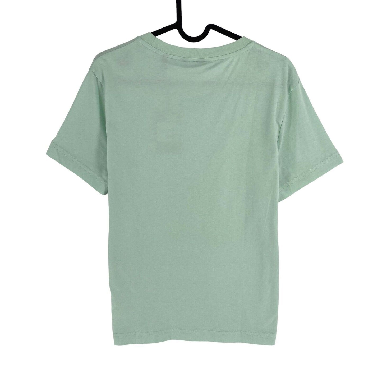 GANT Women Minty Green Tonal Archive Shield Crew Neck SS T Shirt Size M