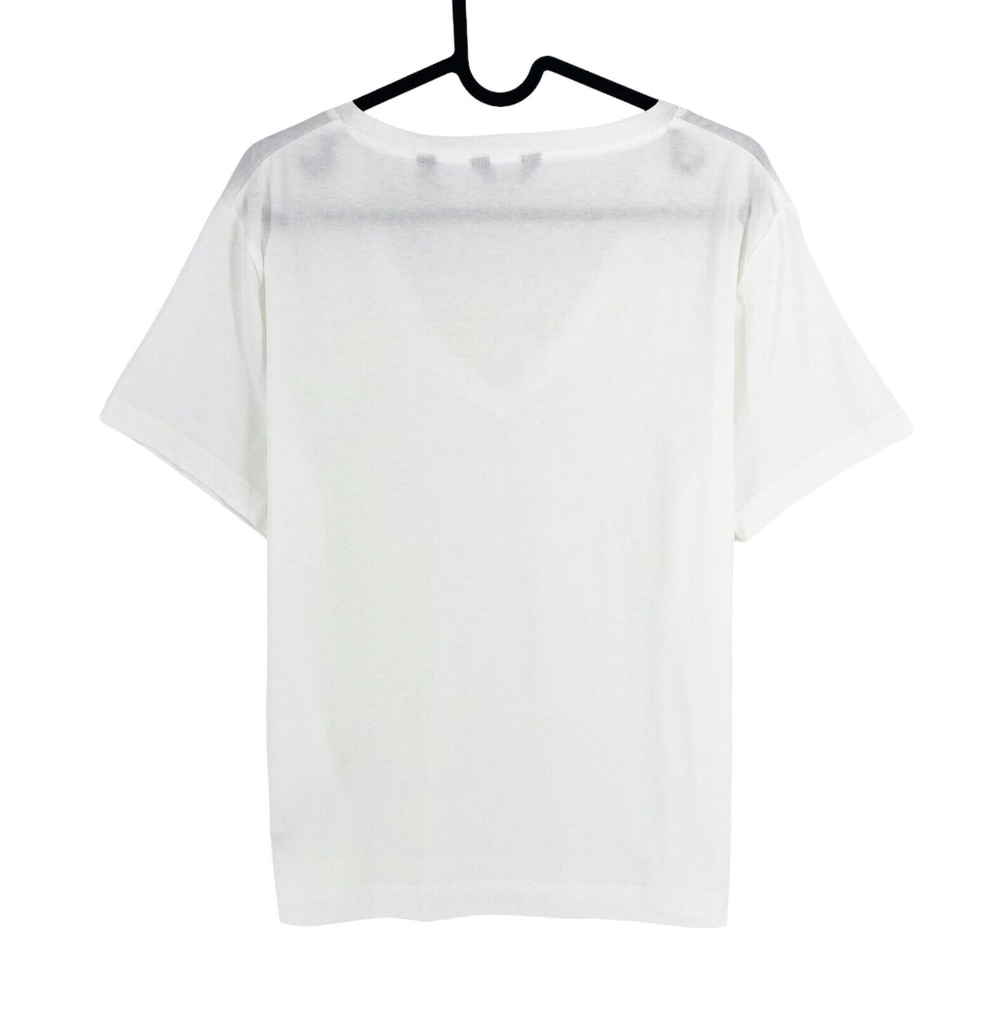 GANT Women White Original V Neck SS T Shirt Size L