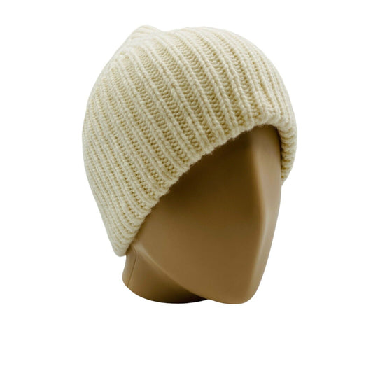 Peak Performance MASON HAT Unisex Beige Wool Blend Beanie Winter Hat One Size