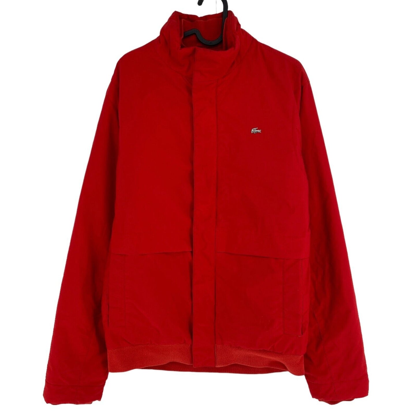 LACOSTE Red Padded Jacket Coat Size FR 3 EU 48 UK/US 38