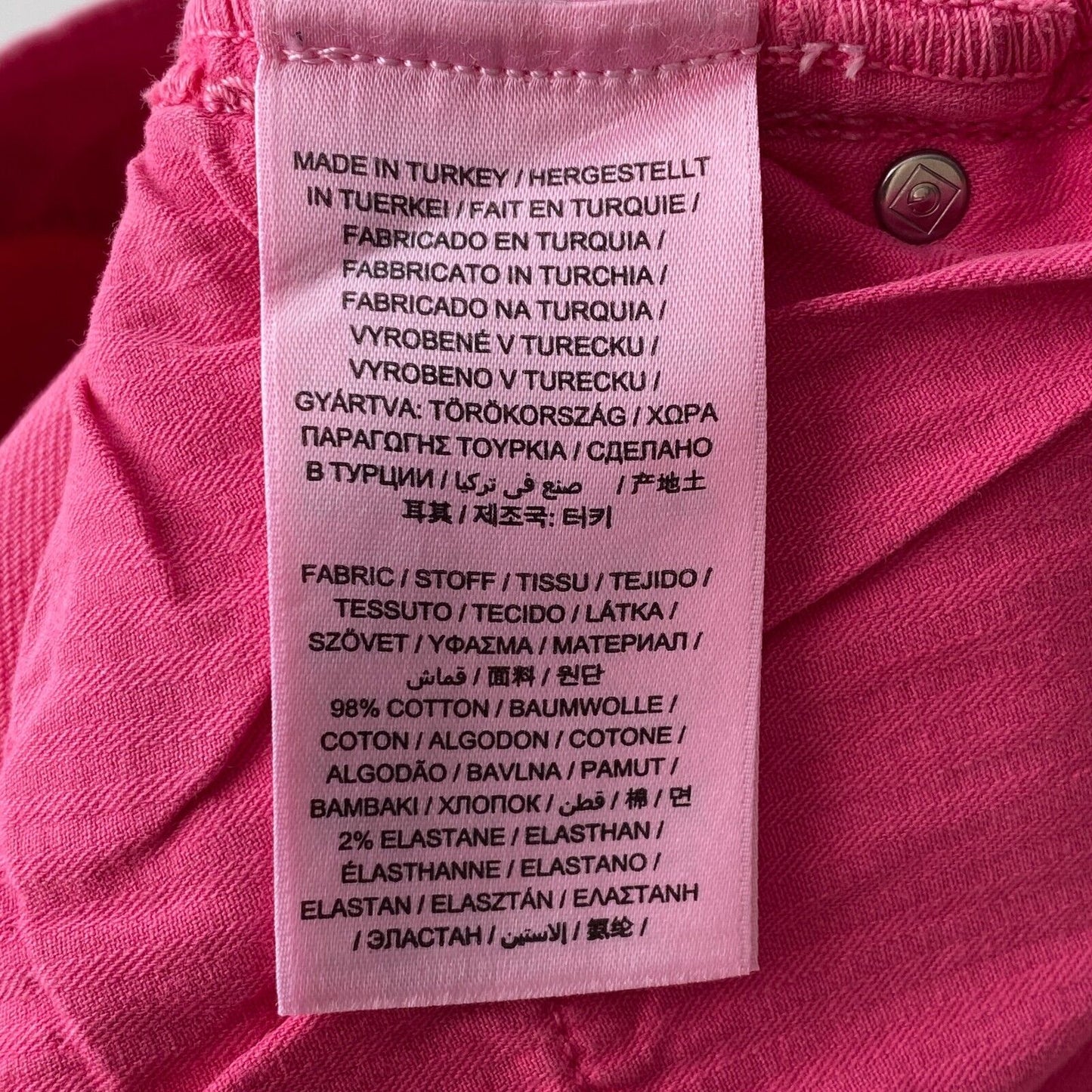 GANT Damen Jeansshorts in regulärer Passform, Rosa, Größe W31