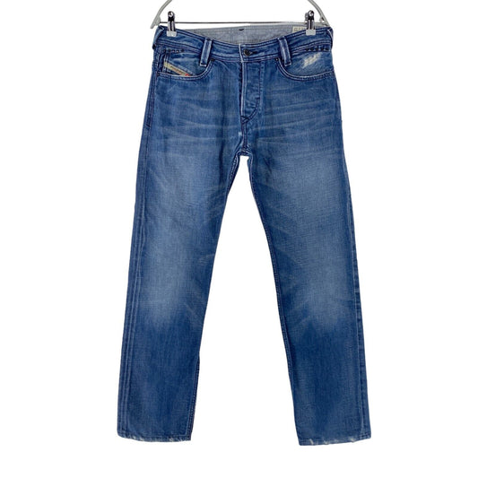 Diesel SLAMMER Blaue Jeans mit gerader Passform, W31 L32, hergestellt in Italien