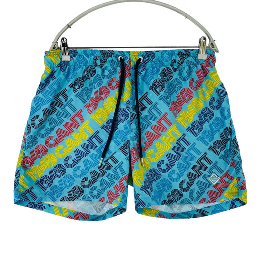 GANT Beachwear Blue Short Swimming Trunks Shorts Size L