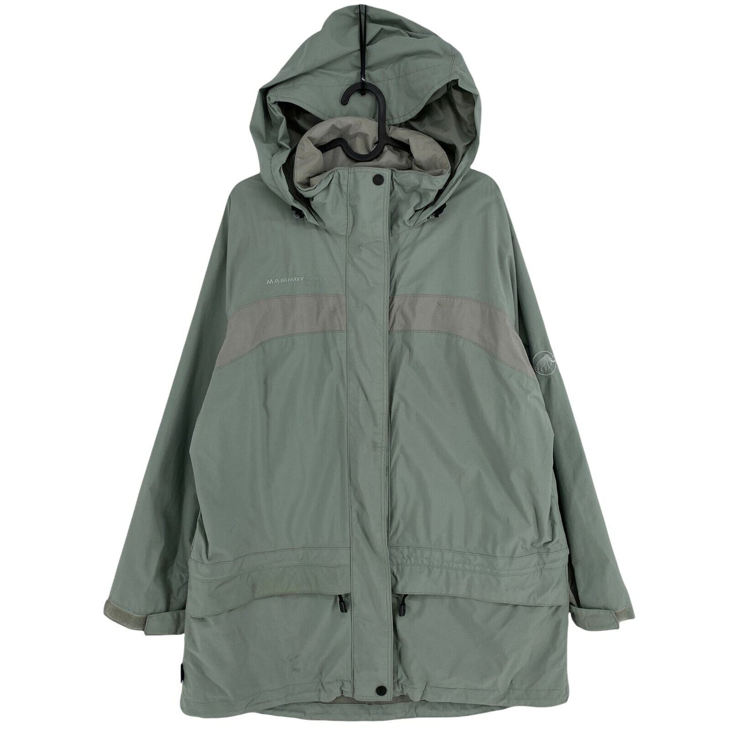 MAMMUT Grey Hooded Jacket Size L