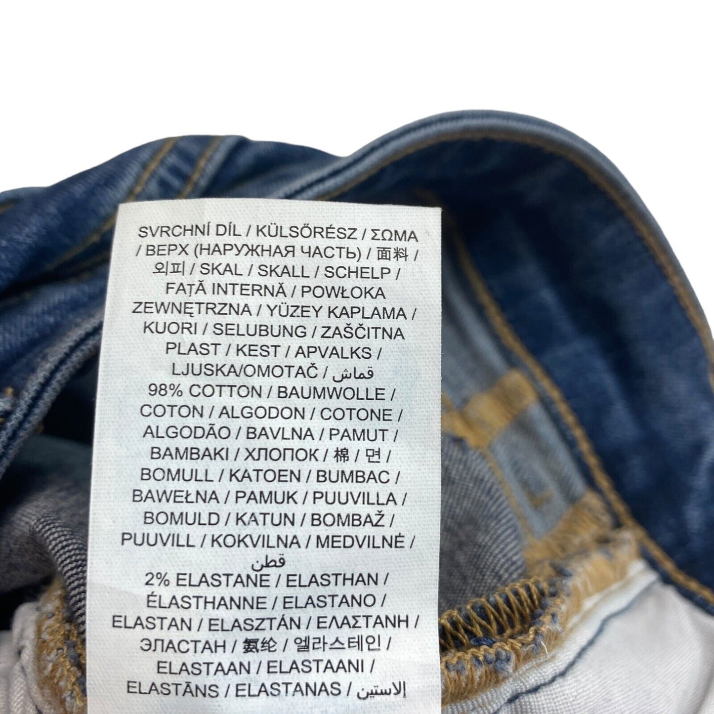 GANT Dunkelblaue Farla verkürzte Slim-Jeans, Größe W26