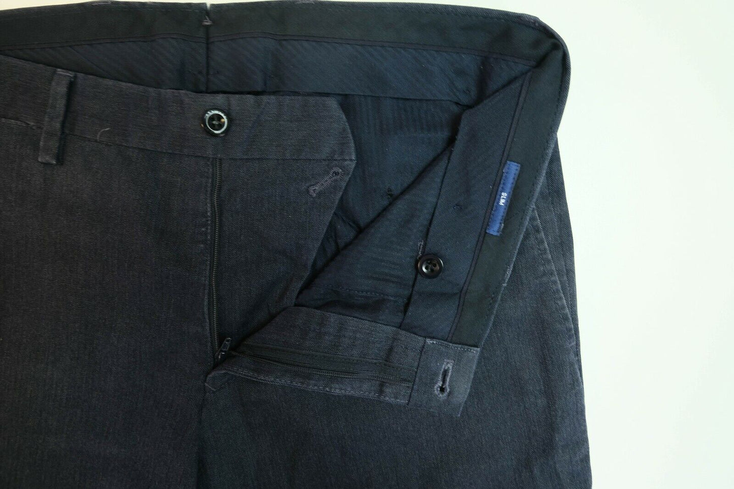 GANT Blue Slim Fit Chino Pants Trousers Size EUR 48 UK/US 38 W34 L31