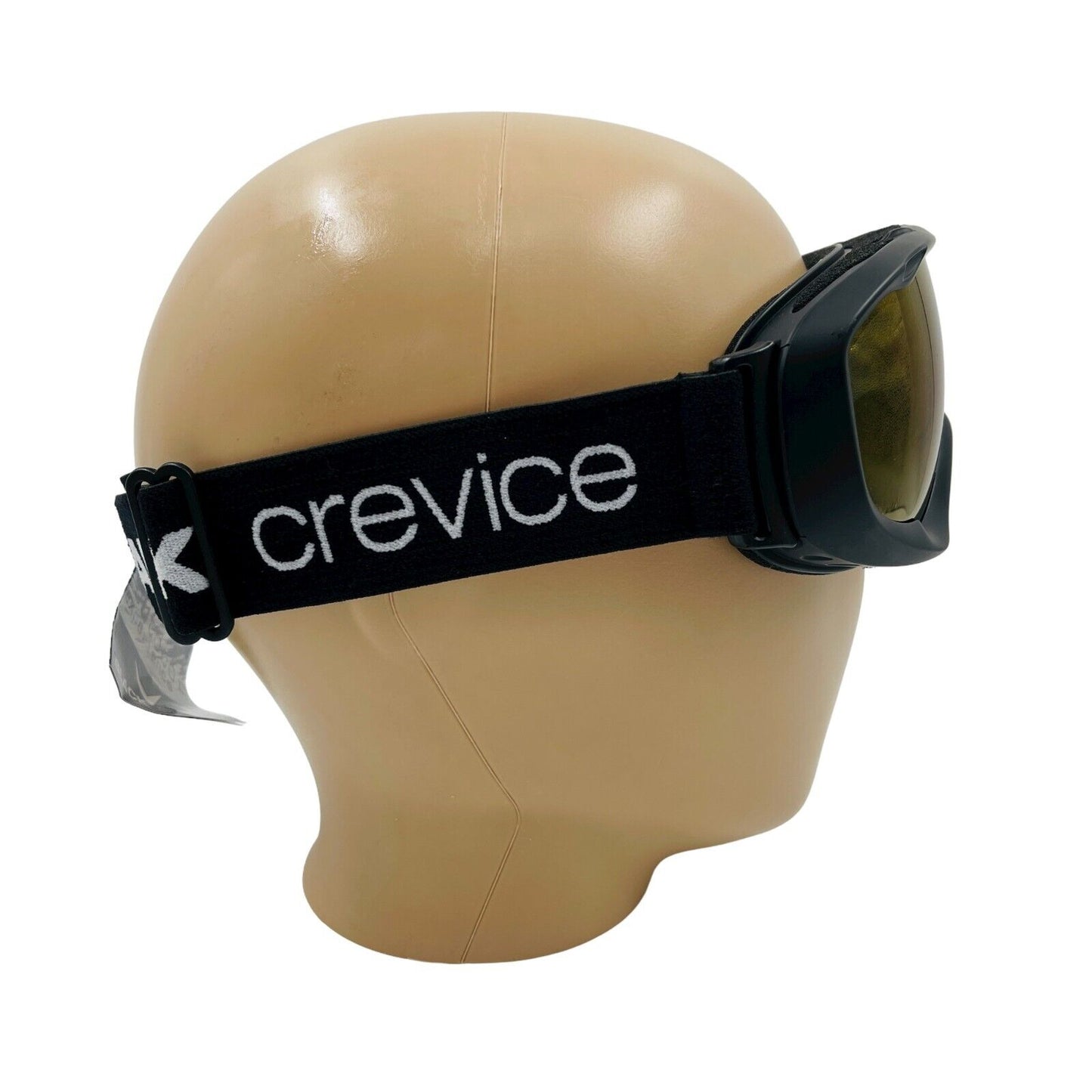 Black Crevice Black Ski Snow Goggles Unisex Adults