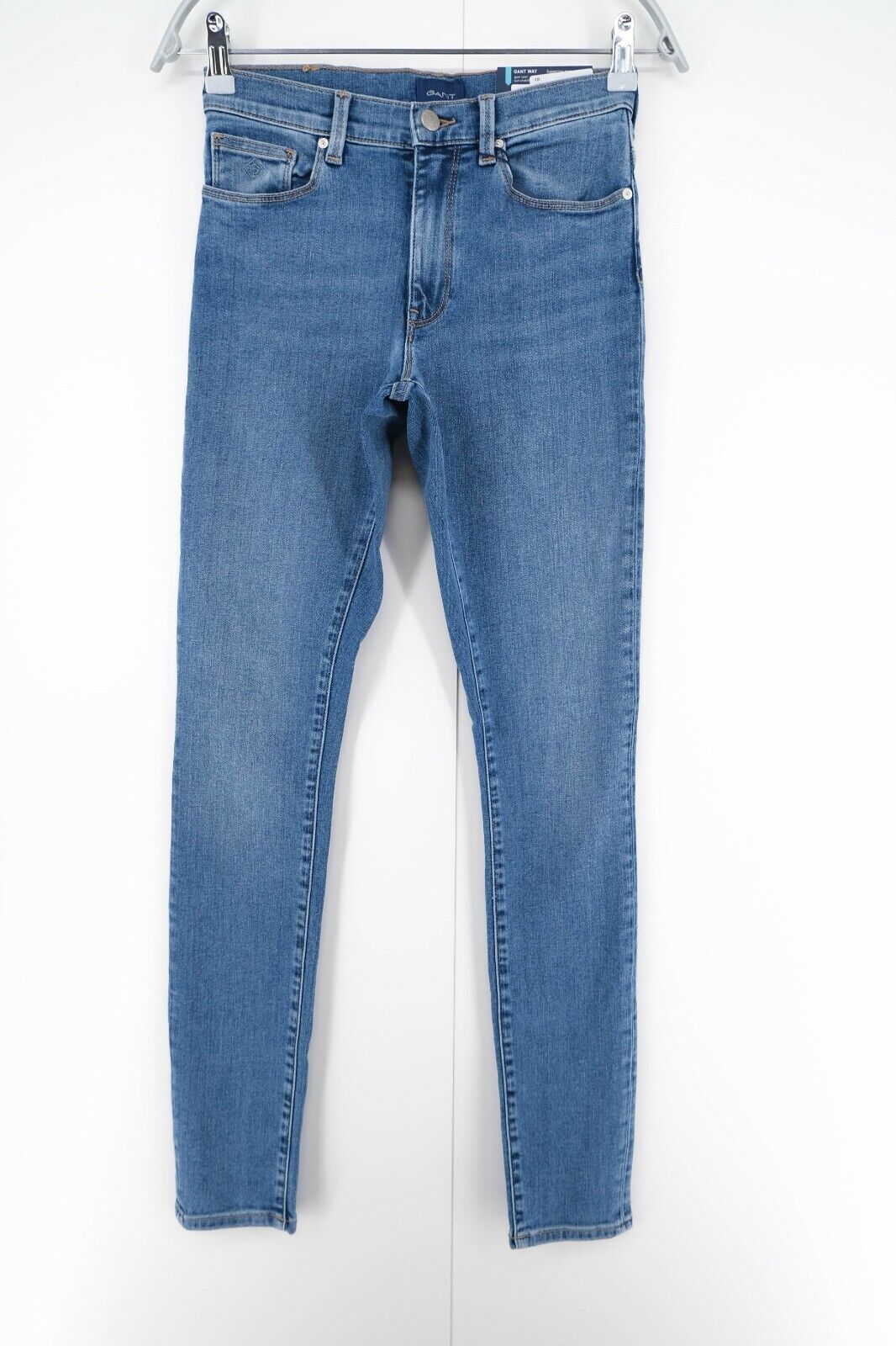 GANT Blue Skinny Super Stretch Jeans Size W27 L32