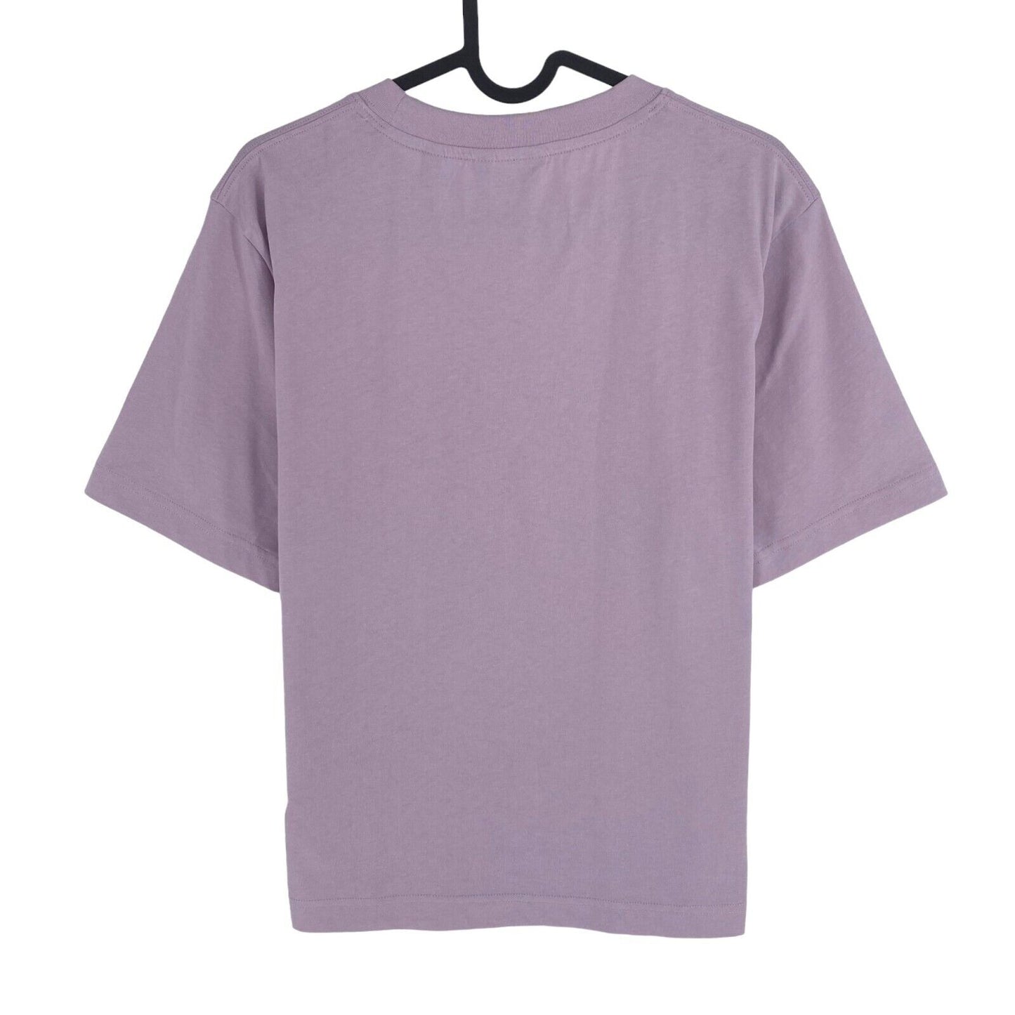 GANT Women Light Purple Icon G Essential Crew Neck Short Sleeve T Shirt Size M