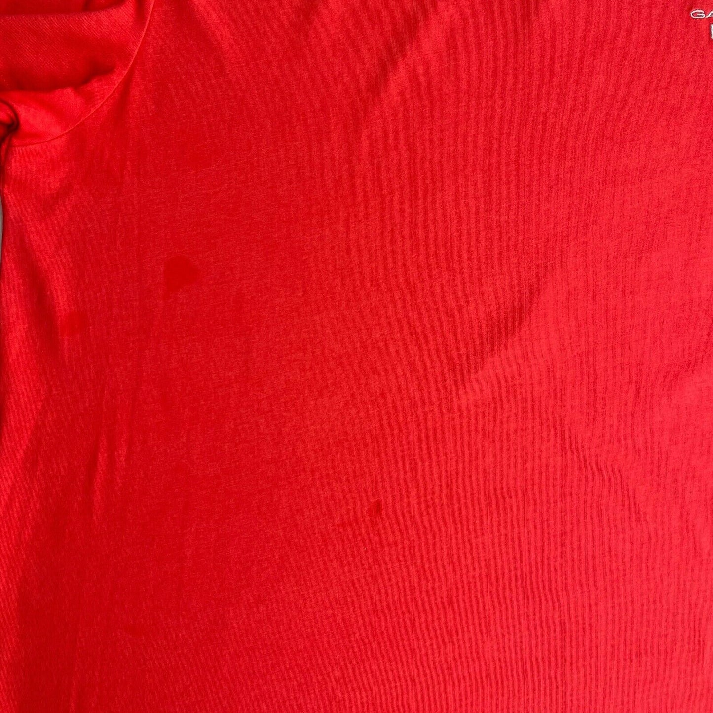 GANT Rot Original Rundhals-T-Shirt Größe XL