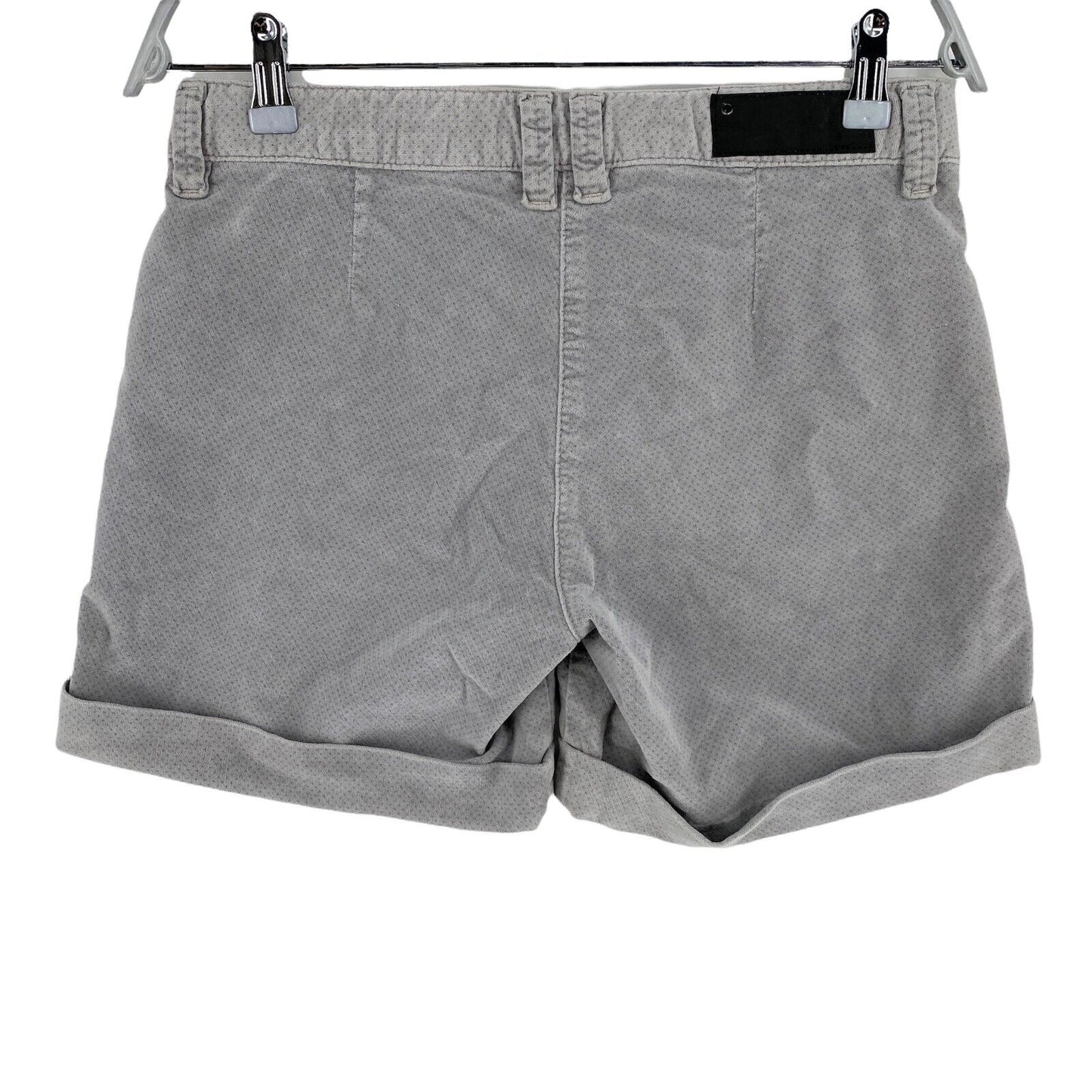 NORTH SAILS Grey Velvet Shorts Size EU 42 UK 14 US 12