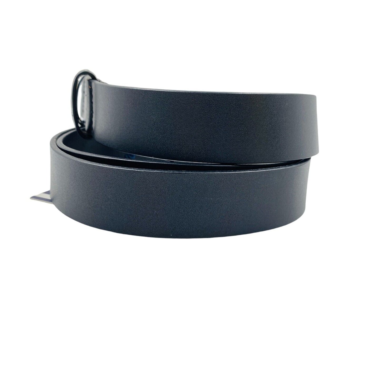 Tommy Jeans Women Black Classic Leather Belt Size 95 cm. 38 In