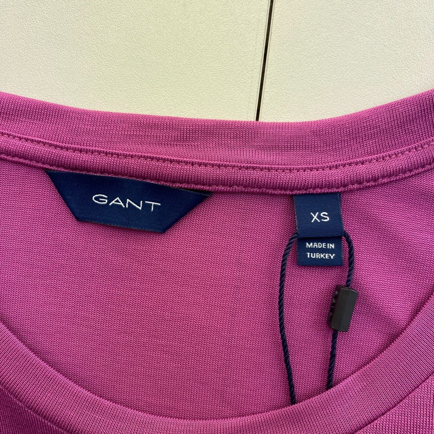 GANT Purple Light Weight Crew Neck T-Shirt Size XS