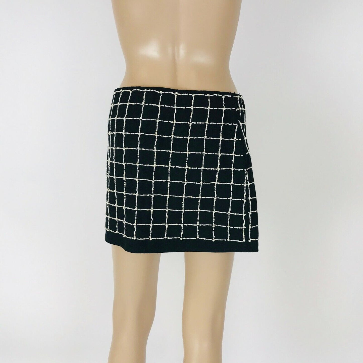 RRP $79.90 ZARA Trafaluc Women's Mini Black Skirt Size S W26