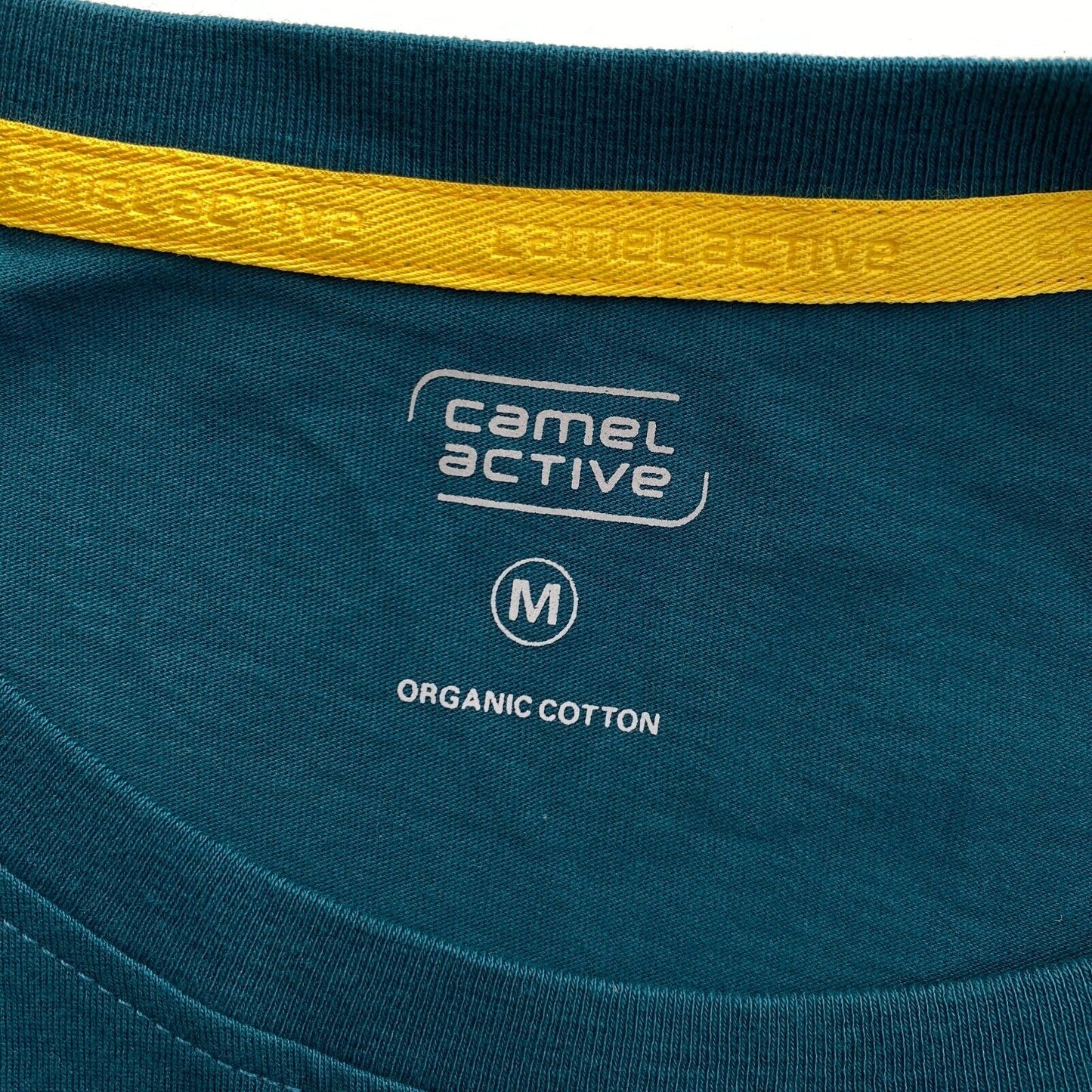 CAMEL ACTIVE T-shirt bleu à col rond Taille M