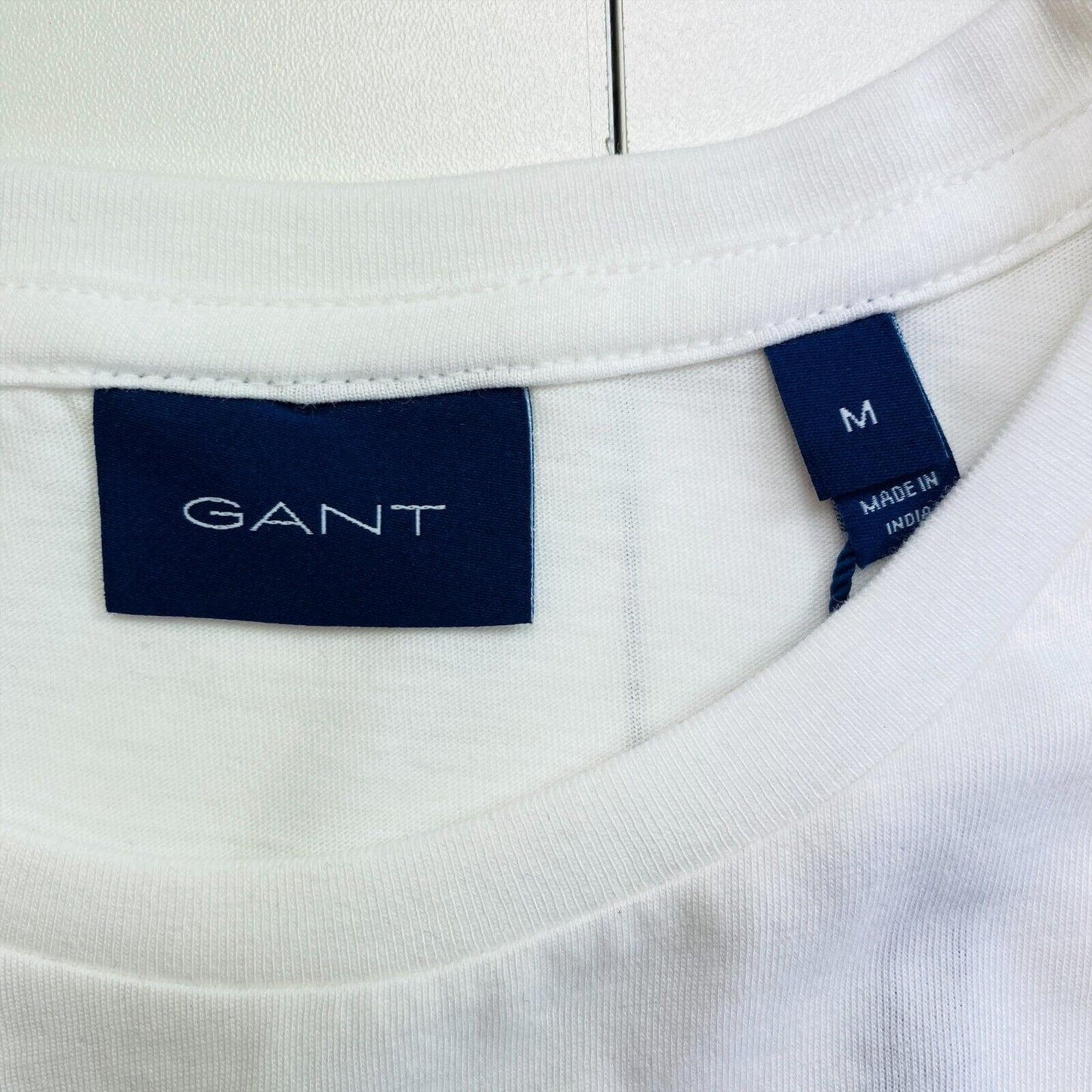 GANT White Original Crew Neck T Shirt Size M