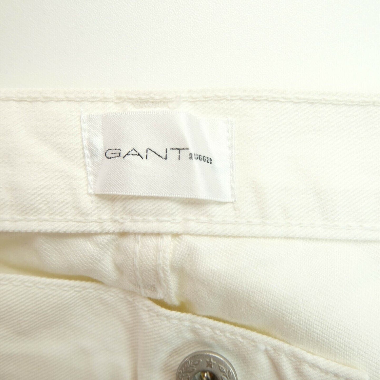 GANT Women White Regular Fit Slacker Jeans Size W29 L34