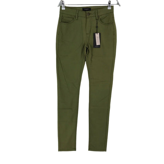 Pantalon chino coupe skinny vert olive femme SELECTED taille EUR 36 W28