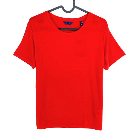 GANT T-shirt à col rond léger rouge taille XS