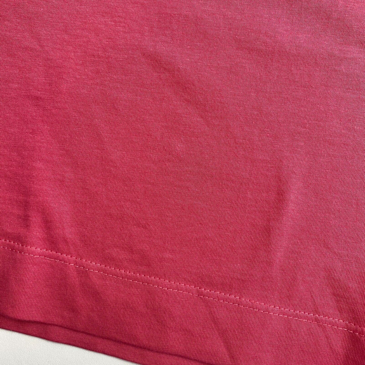 GANT Women Pink Archive Shield SS Crew Neck T Shirt Size S