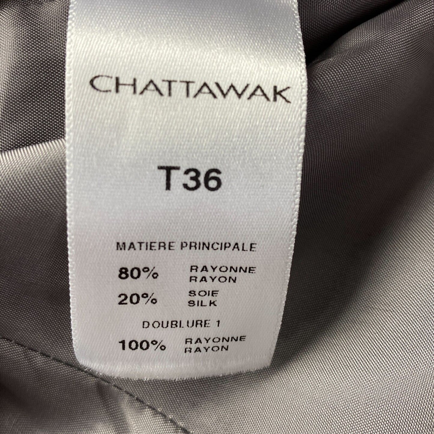 CHATTAWAK Lila ärmelloses Tank-Kleid aus Samt mit Wasserfallausschnitt, Größe EU 36 UK 8 US 6