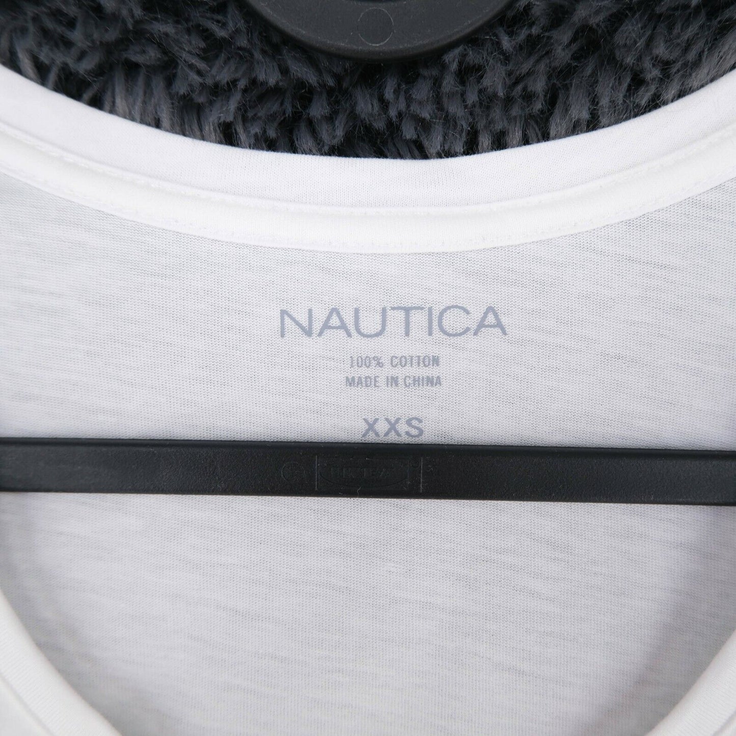 NAUTICA White Graphic Crew Neck T Shirt Top Size 2XS XXS