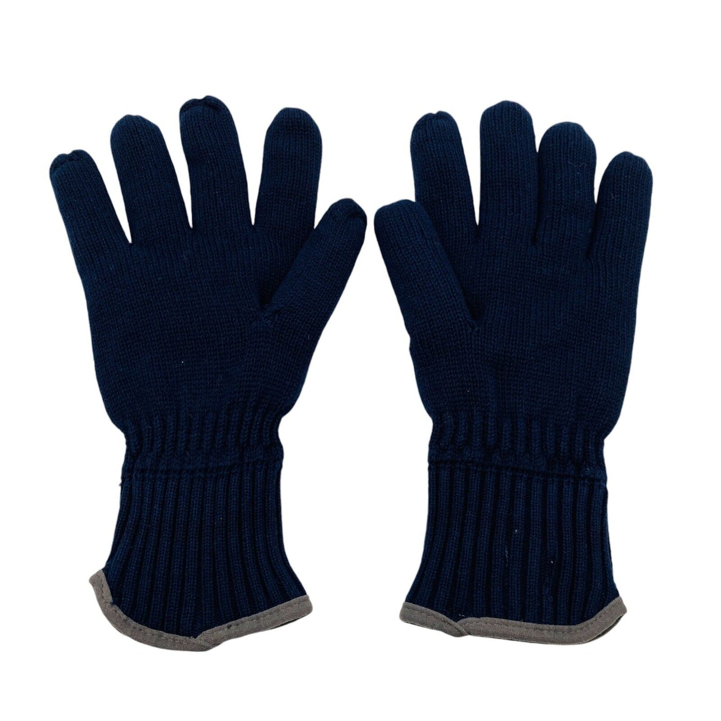 Camel Active Dark Blue Cotton Insulated Warm Knit Gloves Size 2XL XXL