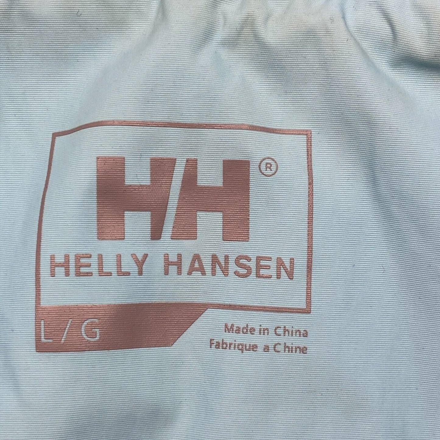 HELLY HANSEN Light Blue Jacket Size L