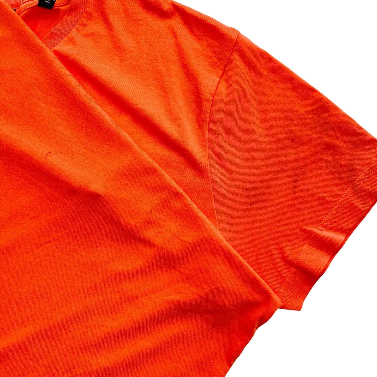 GANT Orange Crew Neck Original Regular T Shirt Size XL