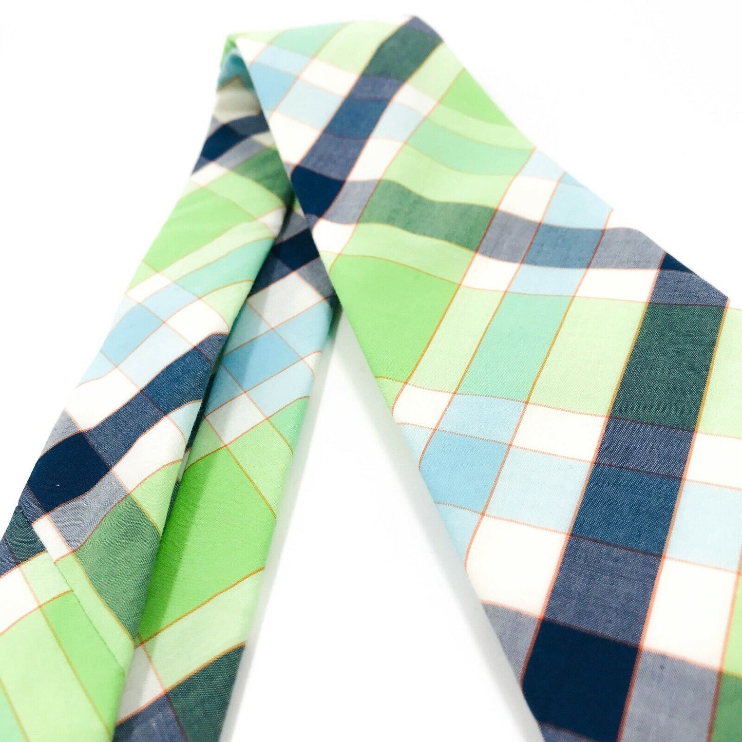 GANT Green Colourful 100% Cotton Tie Made In Italy