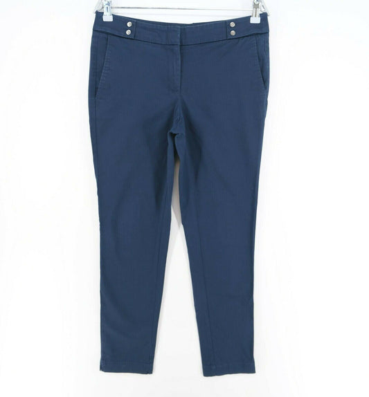 NAUTICA Navy Blue Chino Pants Trousers Size 4 / S 6 / S