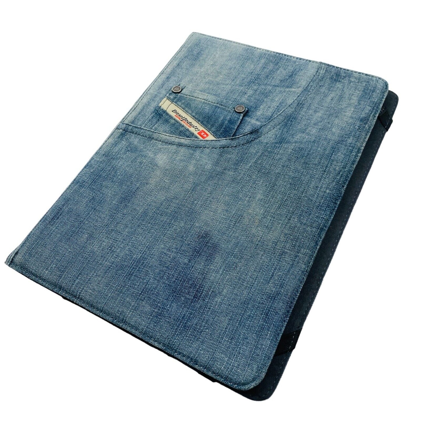 DIESEL Blue Denim Jeans Foldable Tablet Stand Case