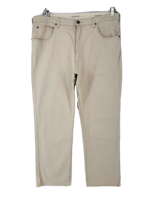 Lee BROOKLYN Beige Regular Straight Fit Jeans Size W40 L30