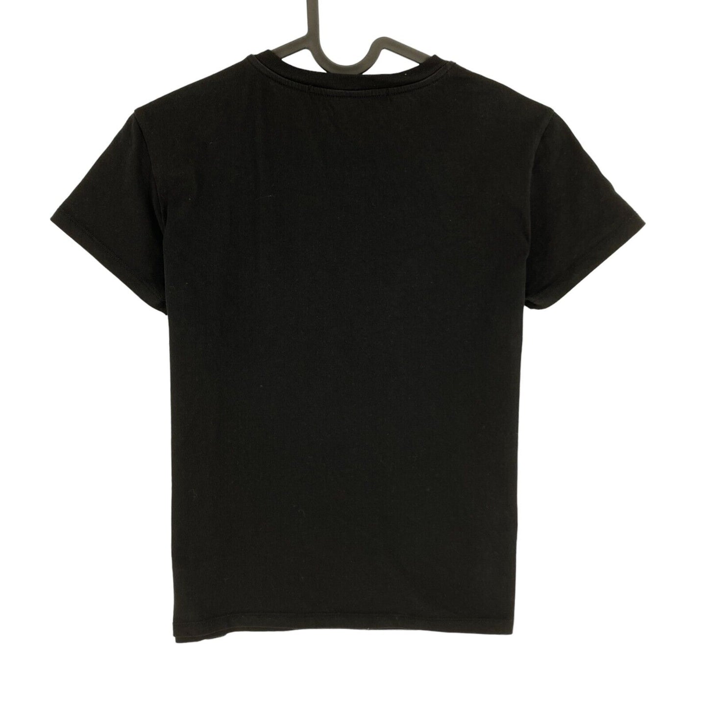 Karl Lagerfeld Black Ikonik Karl Choupette Crew Neck T-Shirt Top Size XS