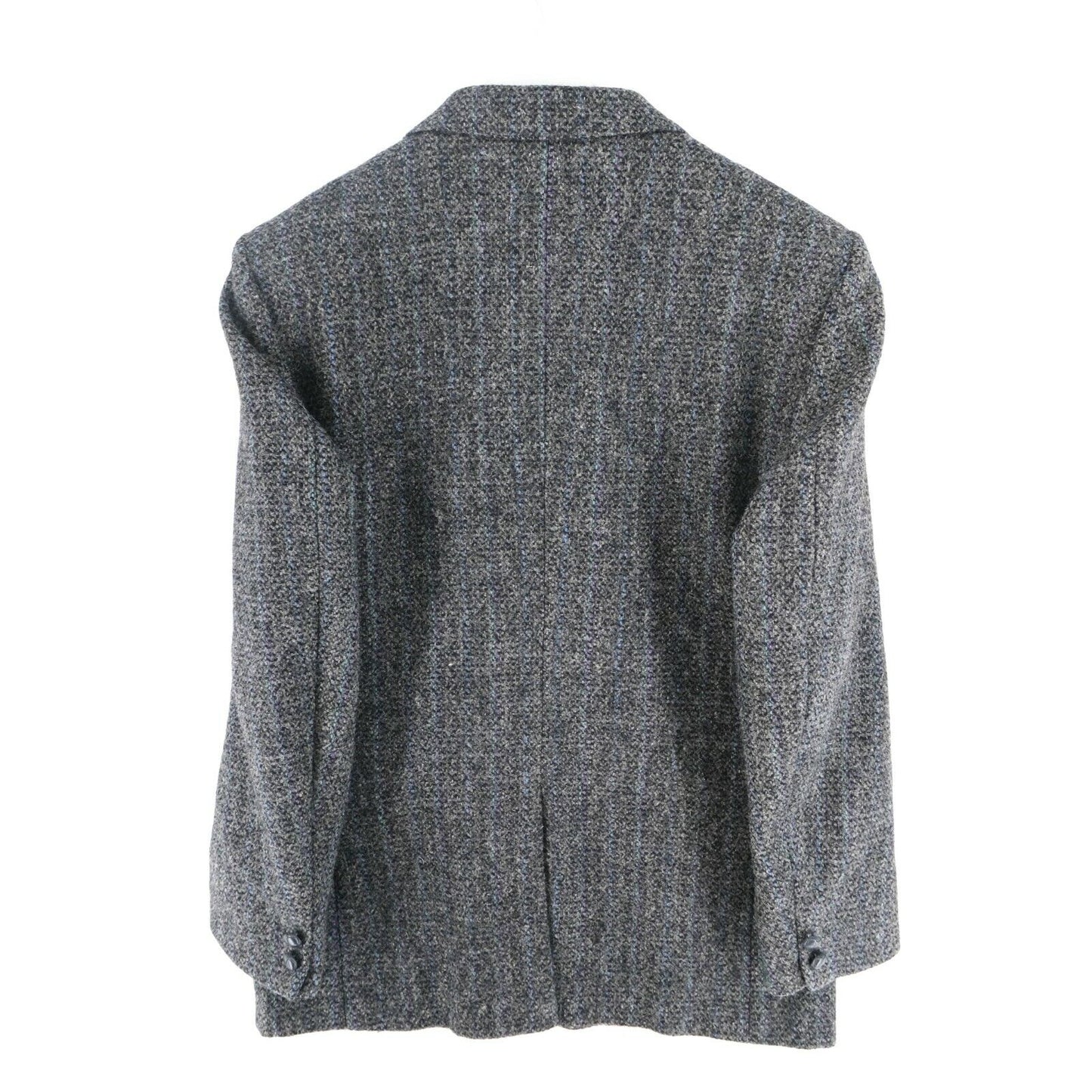 Harris Tweed 100% Wool Grey Jacket Blazer Size US/UK 46 EUR 56