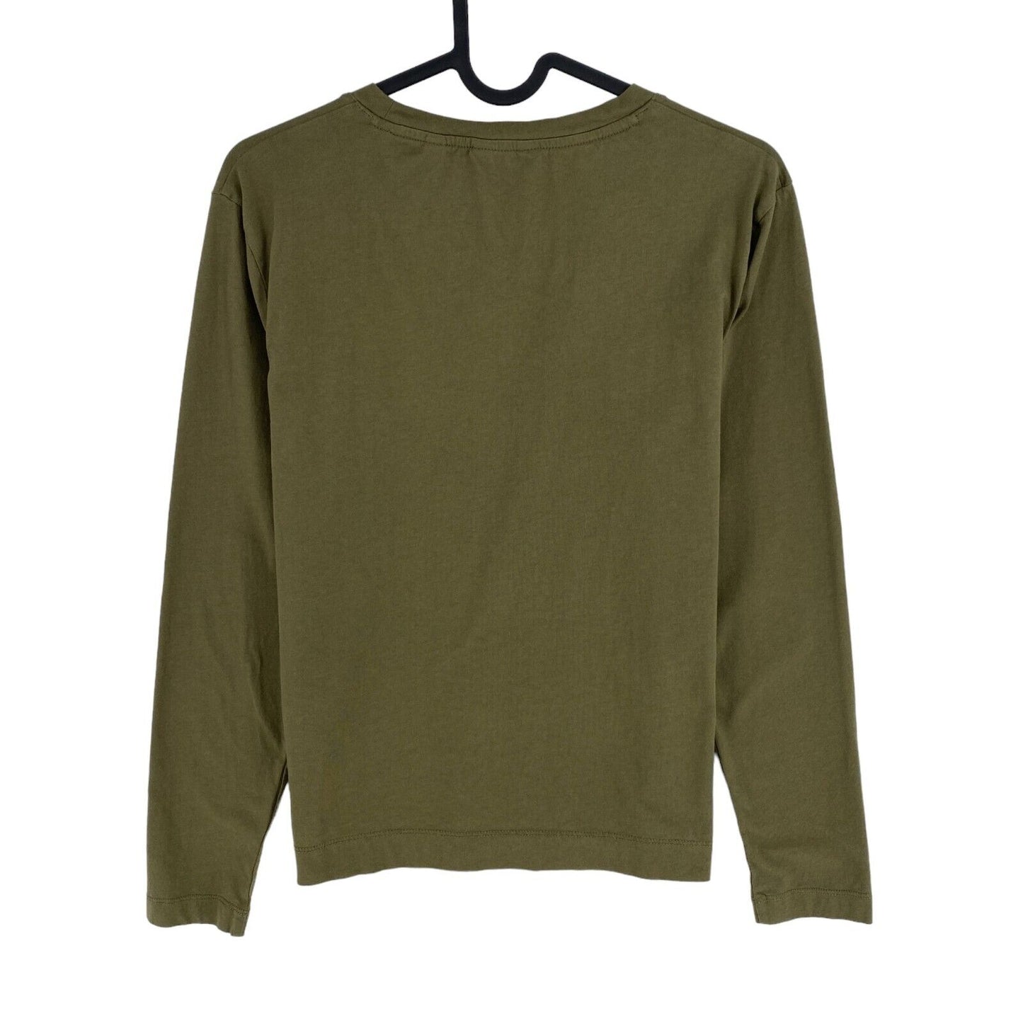 GANT Green Original Crew Neck Long Sleeves T Shirt Size M