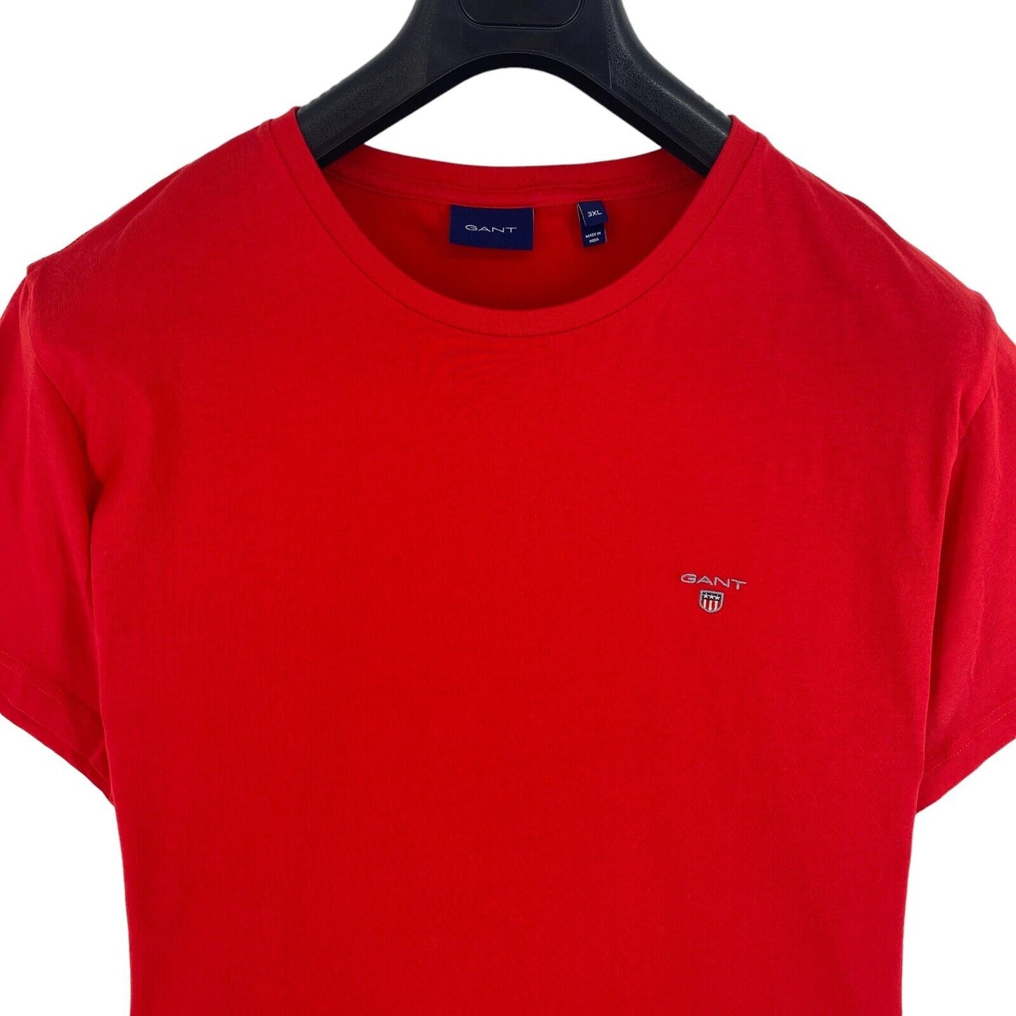 GANT Men Red Original Crew Neck Short Sleeve T Shirt Size 3XL