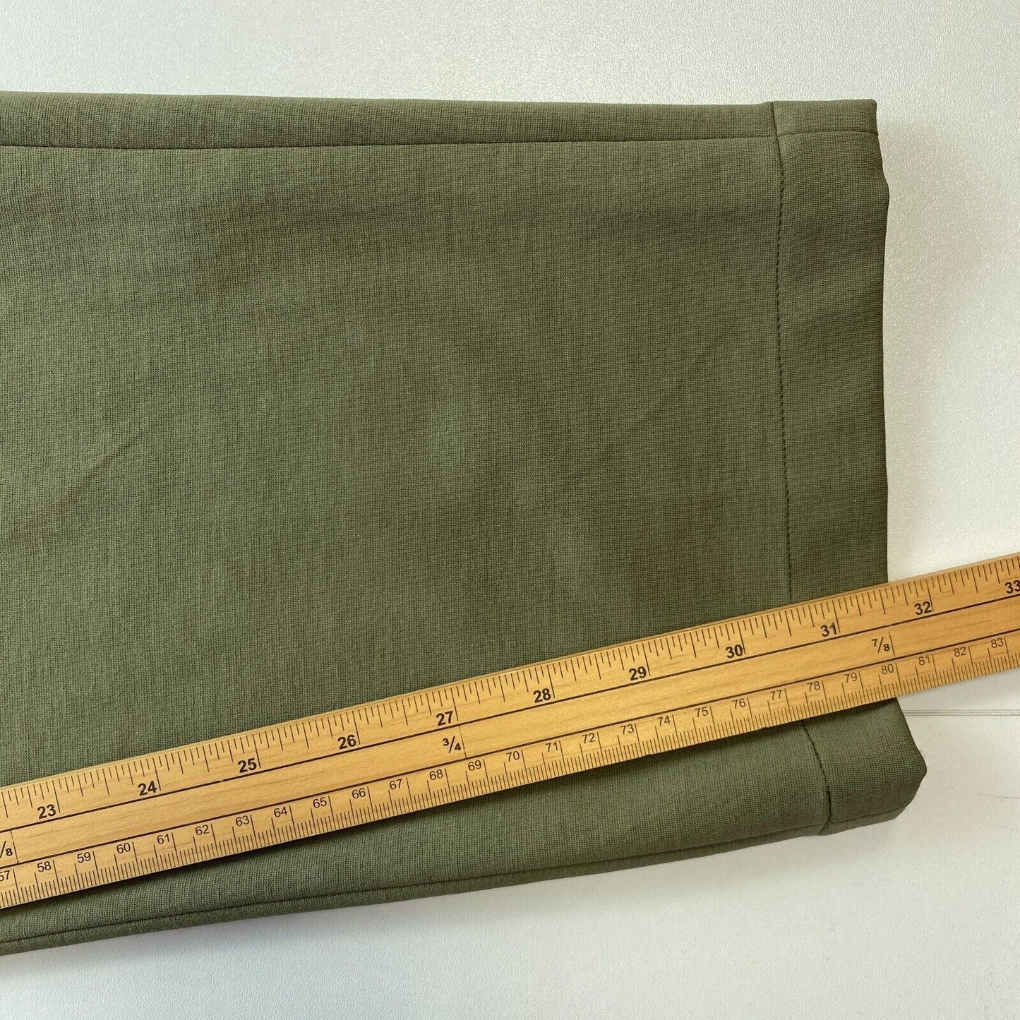 MANUEL RITZ Khaki Dark Green Slim Fit Sweat Dress Pants Trousers Size EUR 58 W38