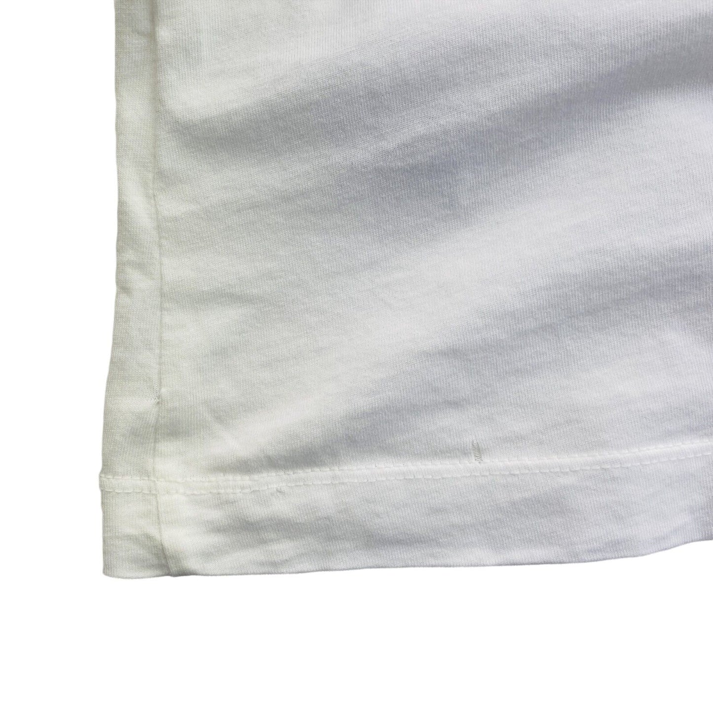 GANT White Arch Outline Crew Neck T Shirt Size L