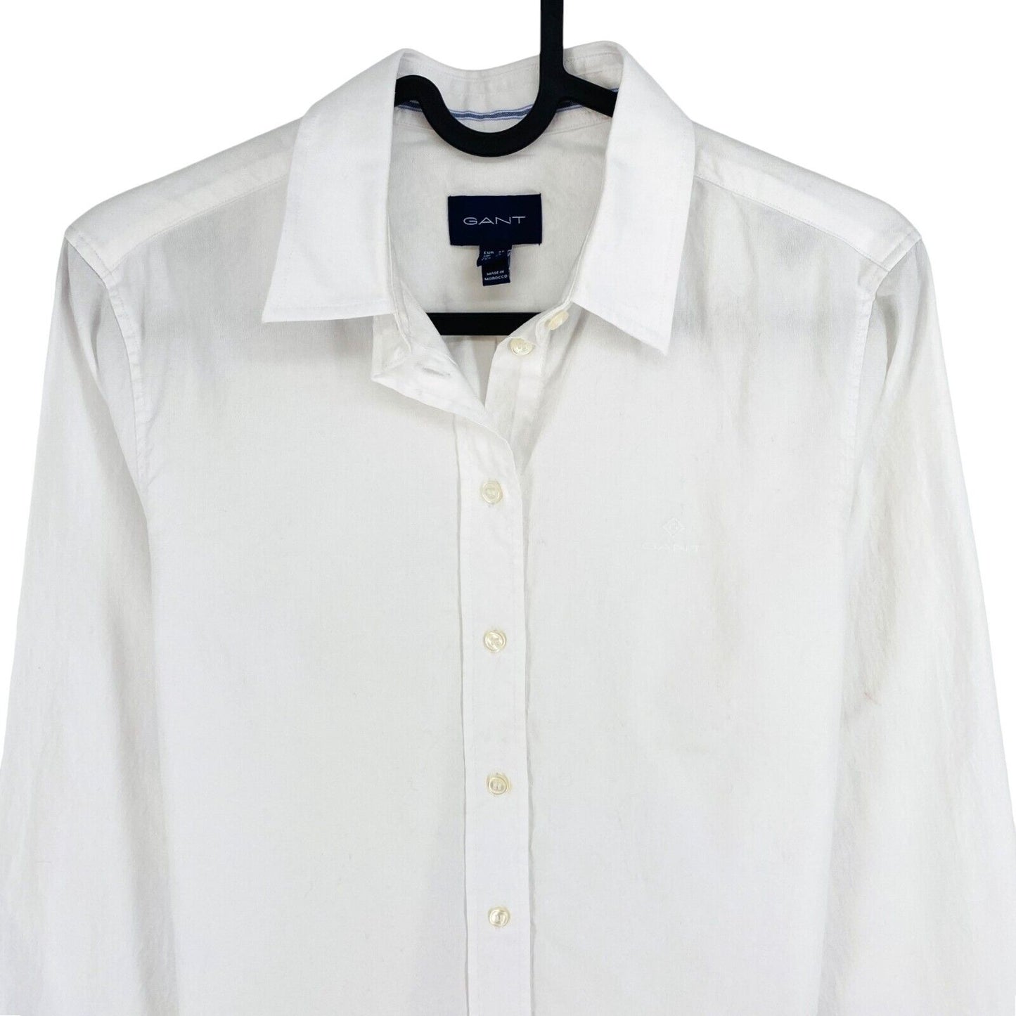 GANT Women White Regular Oxford LS Shirt Size EU 32 UK 4 US 2