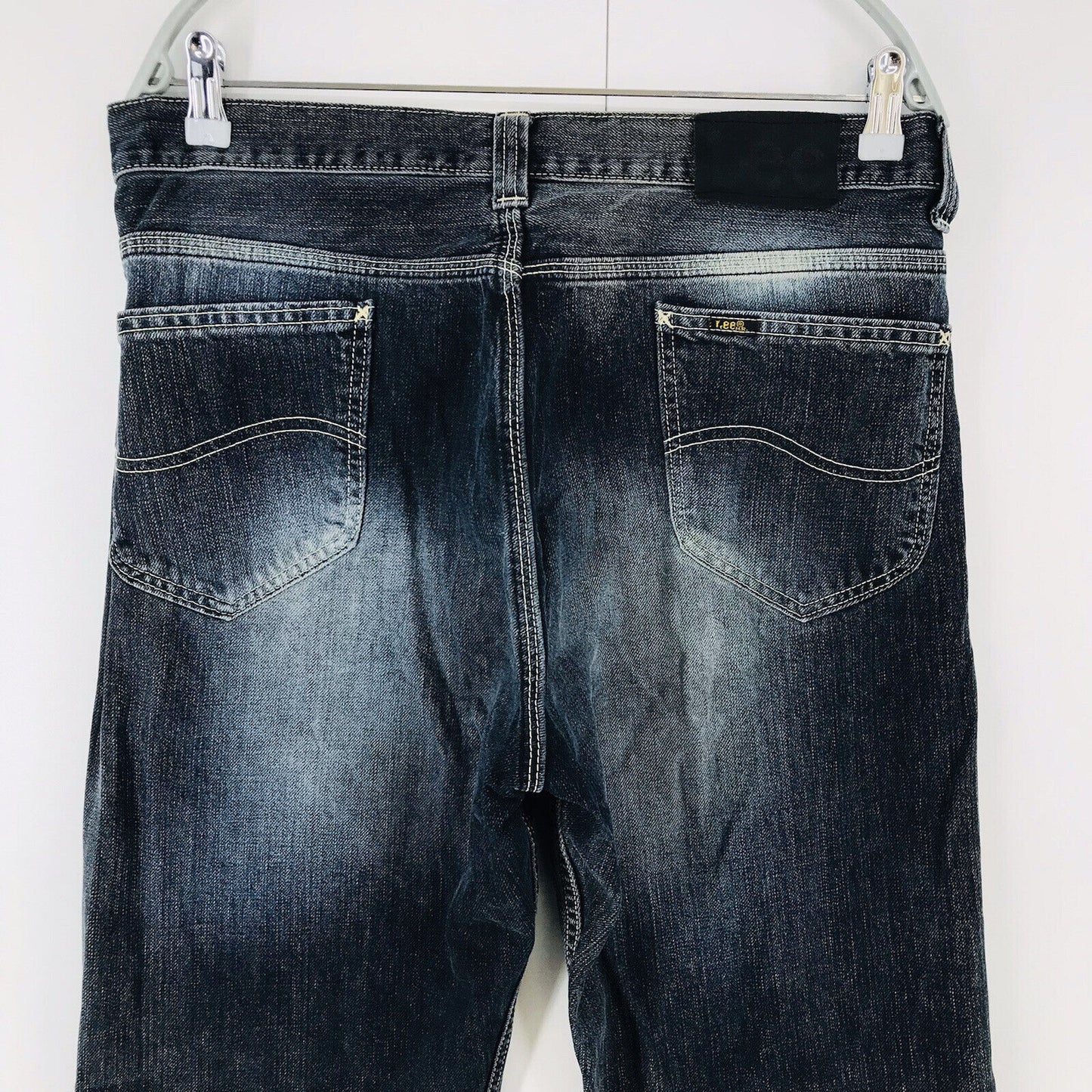 Lee NASH Dark Blue Relaxed Straight Fit Jeans Size W32 L26