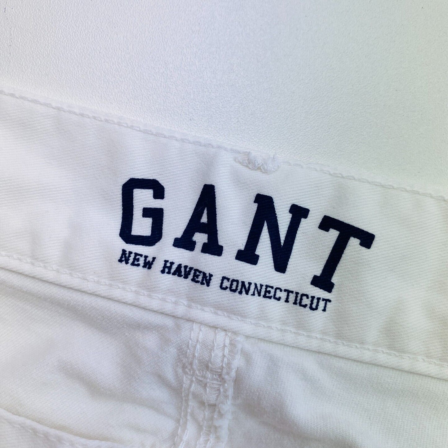 GANT Pantalon chino court blanc Taille W30