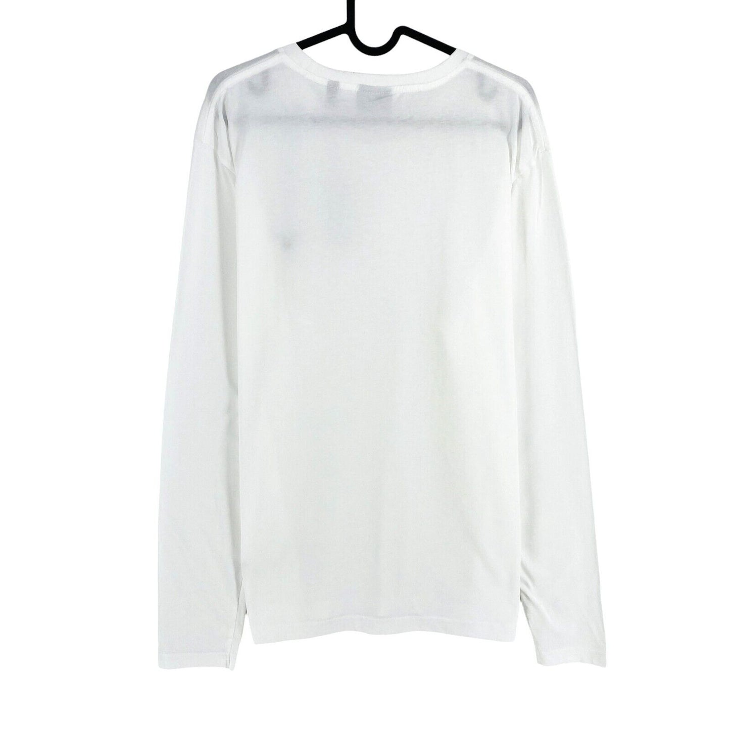 GANT White Original Crew Neck Long Sleeves T Shirt Size XL