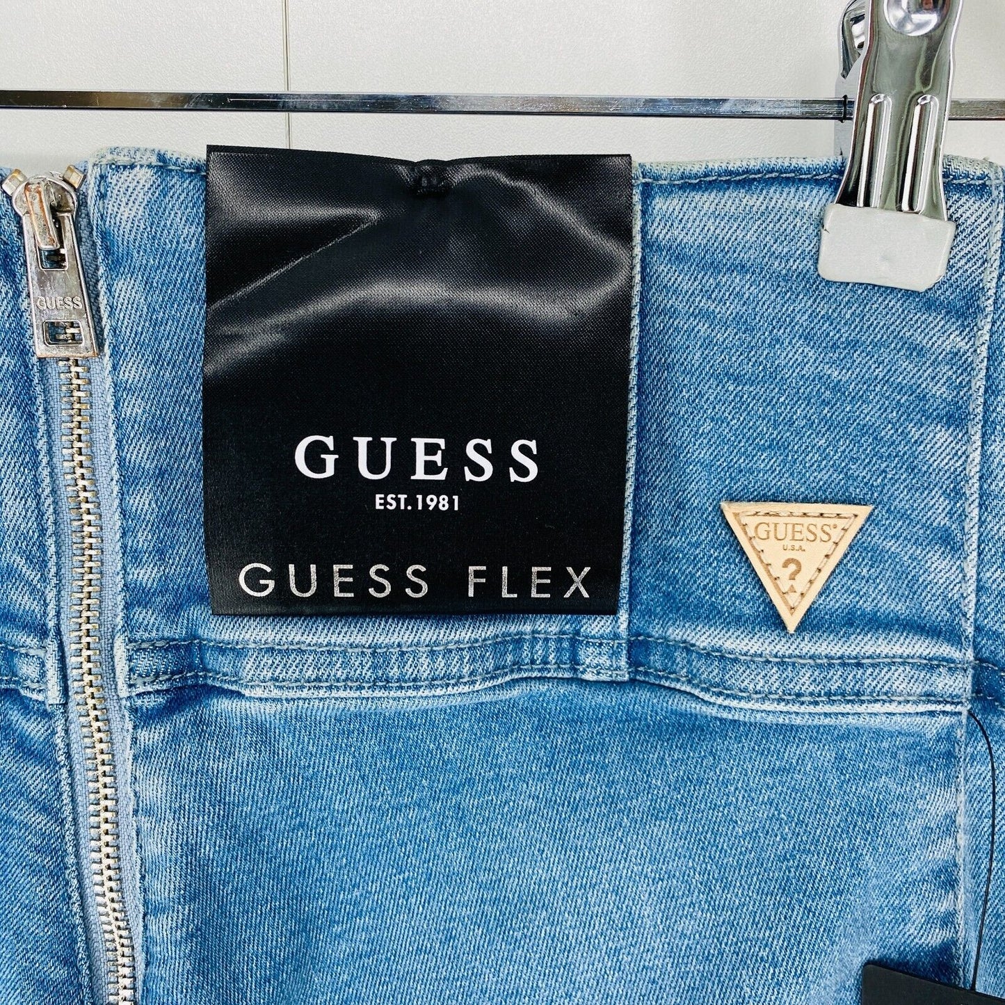 GUESS Women Blue High Waist Stretch Skinny Fit Jeans Size M EUR 42 UK 8 W27