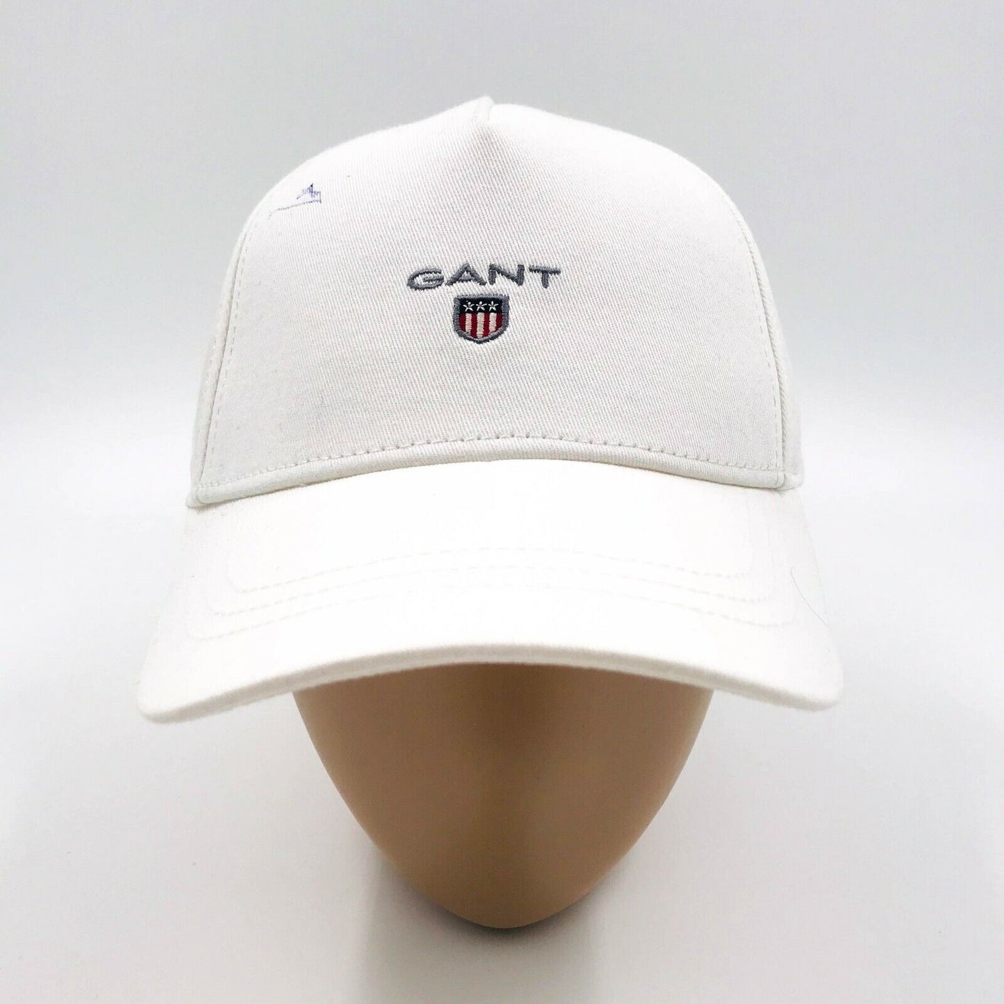 GANT White Original Shield Baseball Cap Hat Size S M